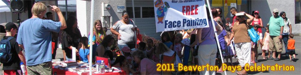 2011 Beaverton Days Celebration - Face Painiting